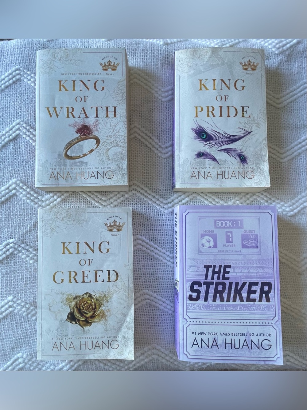 ANA HUANG Books - (4 together $24)